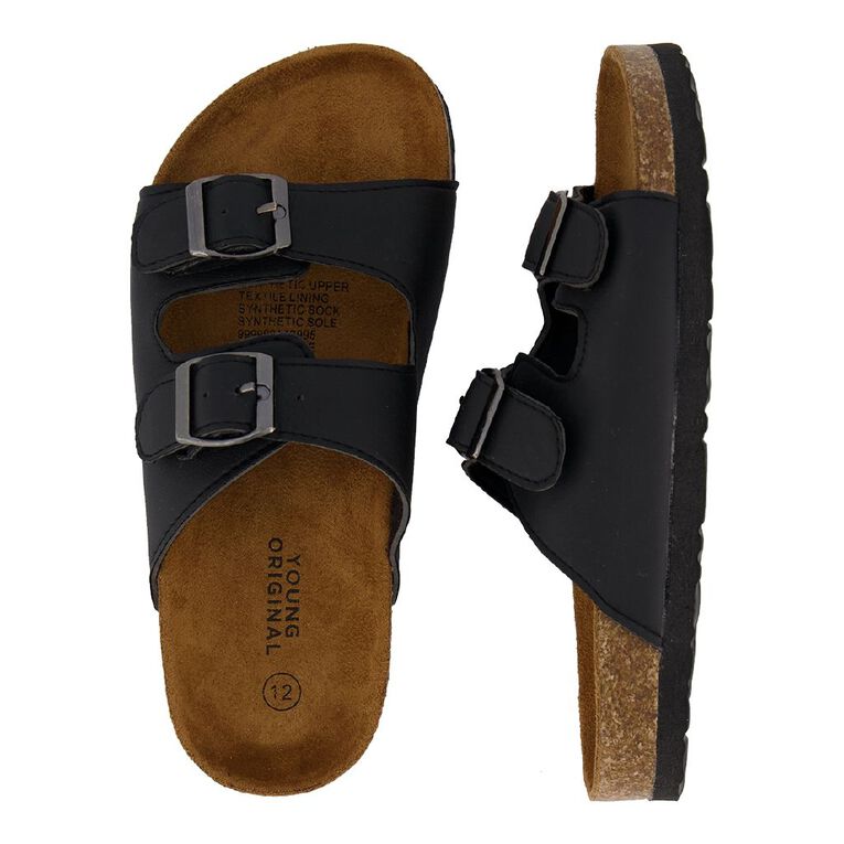 Young Original Senior Kids' Recife Sandals, Black, hi-res