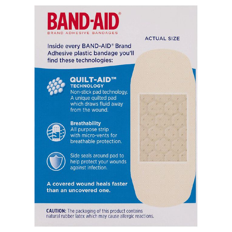 Band Aid Extra Wide Plastic Strips 40 Pack, , hi-res