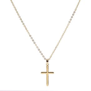 Gold Plated Cross Necklace
