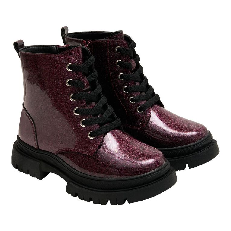 Young Original Senior Kids' Gwen Boots, Purple, hi-res