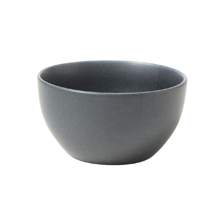 Living & Co Matte Glazed Mini Bowl Charcoal/Grey, , hi-res
