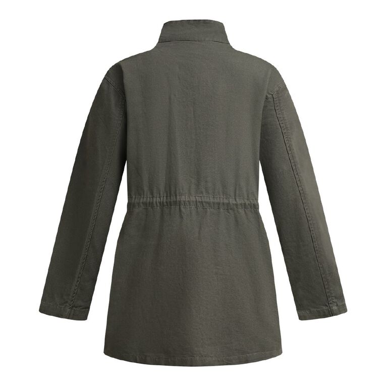 H&H Women's Utility Parka, Green Dark, hi-res