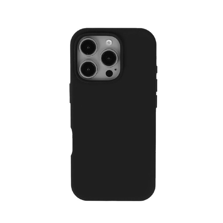 INTOUCH iPhone 16 Pro Silicone Case with Magsafe Black, , hi-res