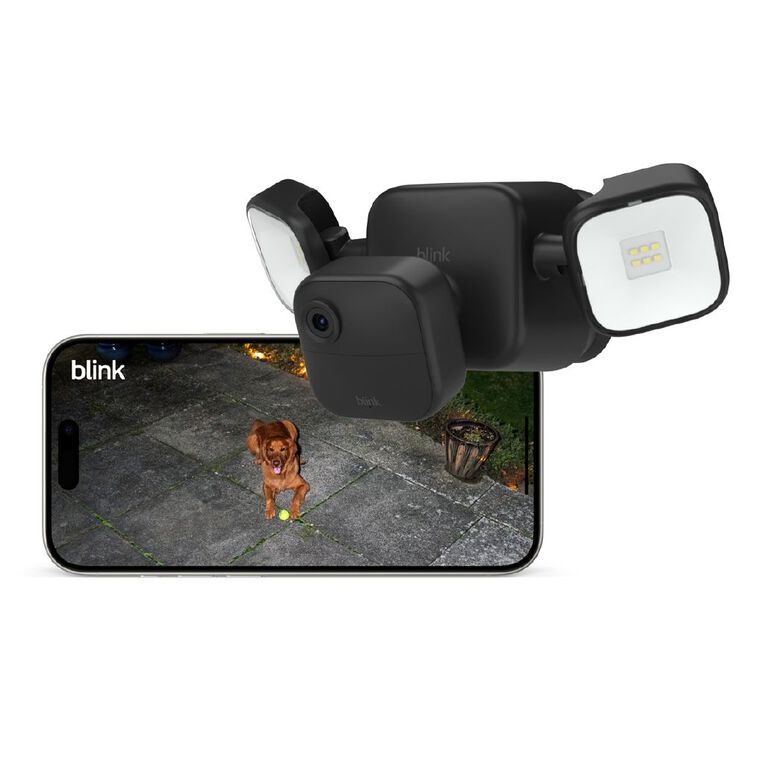 Blink Outdoor 4 Floodlight Mount Black, , hi-res