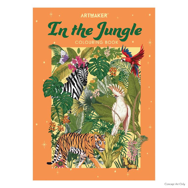 Art Maker Coloring: In The Jungle, , hi-res