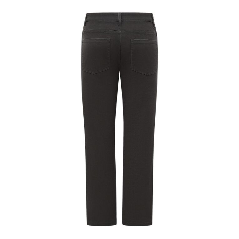 H&H Men's Straight Leg Jeans, Grey Dark, hi-res