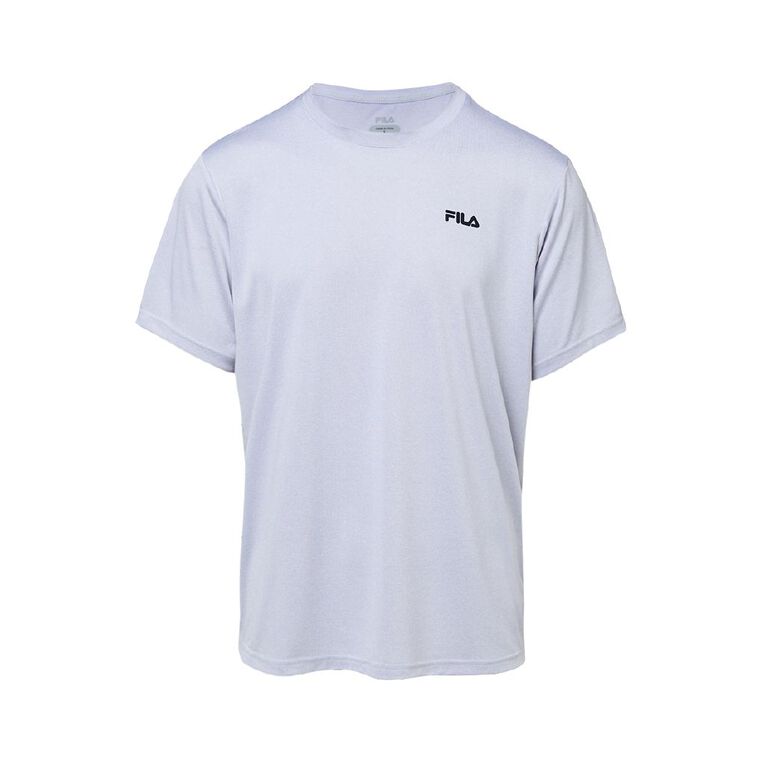 Fila Men's Quick Dry Tee, Grey Light, hi-res