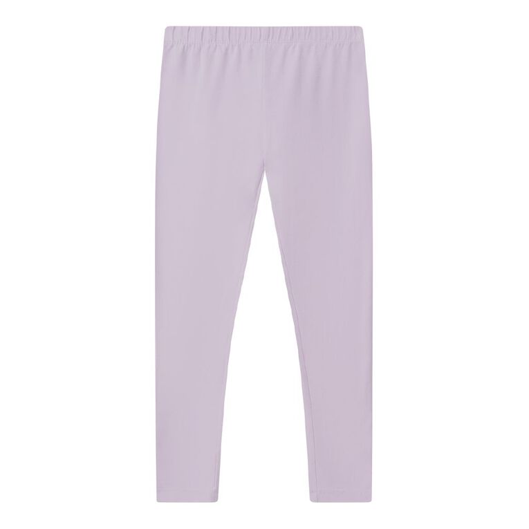 Young Original Plain Leggings, Purple Light, hi-res