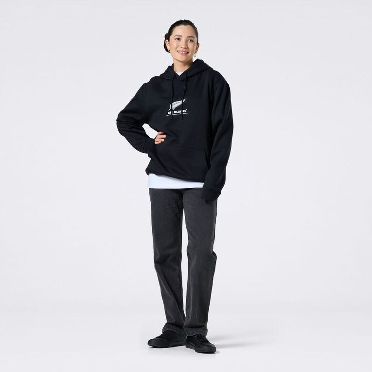 All Blacks Adults' Hoodie Sweatshirt, Black, hi-res