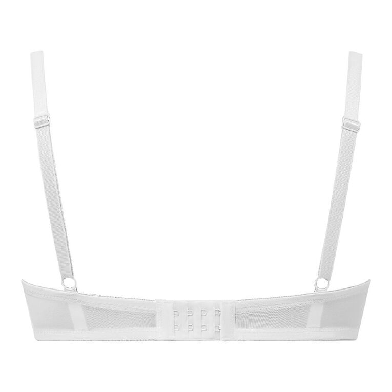 H&H Women's Basic T-Shirt Bra, White, hi-res