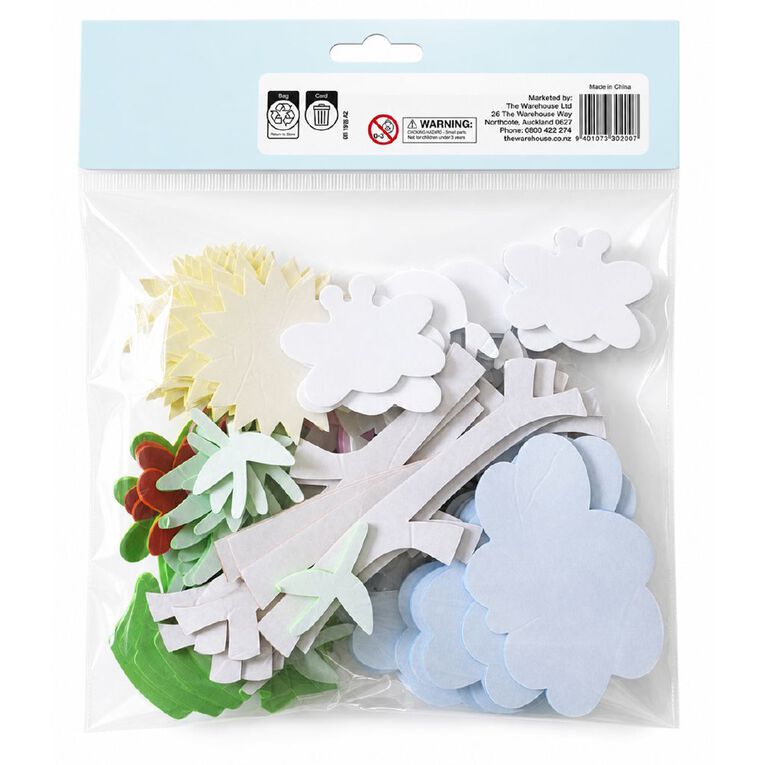 Uniti Eva Foam Shapes Pack 35g, , hi-res