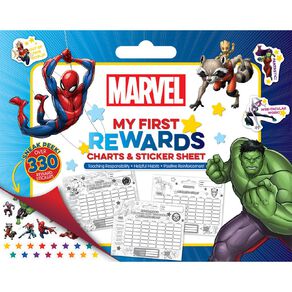 Marvel Spider-Man: My First Rewards Charts & Sticker Sheet