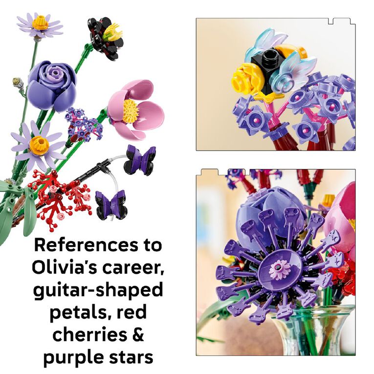 LEGO Botanicals Olivia Rodrigo's Flower Bouquet 11507, , hi-res