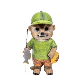 Kiwi Garden Fisherman Meerkat