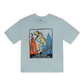 Young Original Short Sleeve Relaxed Print Tee