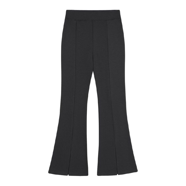 Young Original Split Flare Ponte Pant, Grey Dark, hi-res