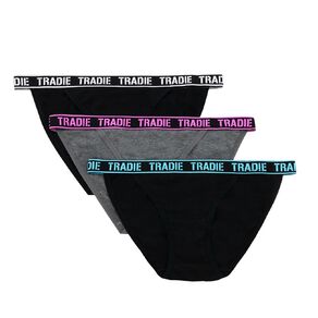 Tradie Women's Cheekster Briefs 3 Pack
