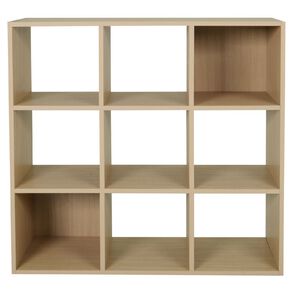 Living & Co 3 x 3 Cube Storage Oak