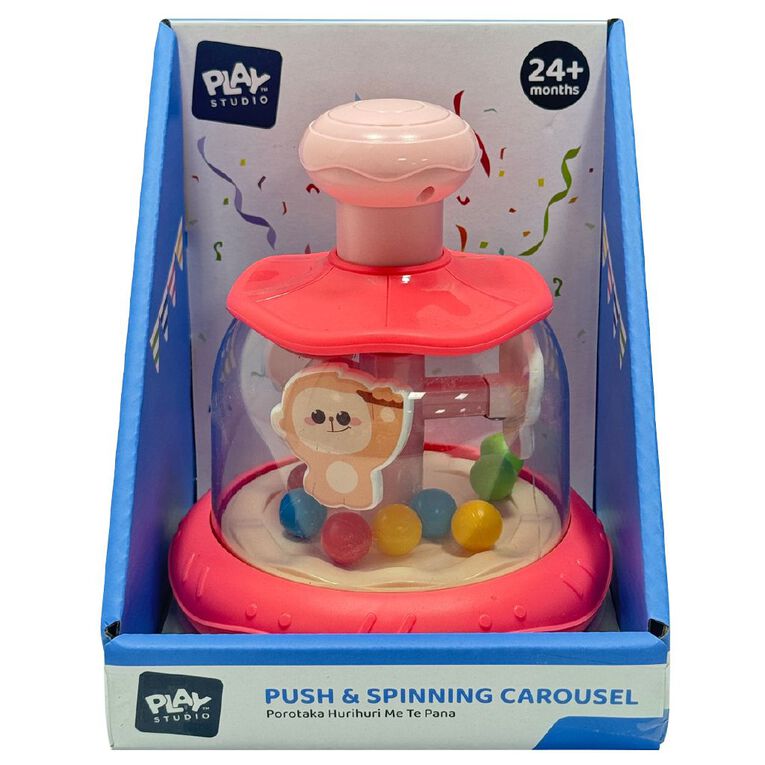 Play Studio Push & Spinning Carousel, , hi-res