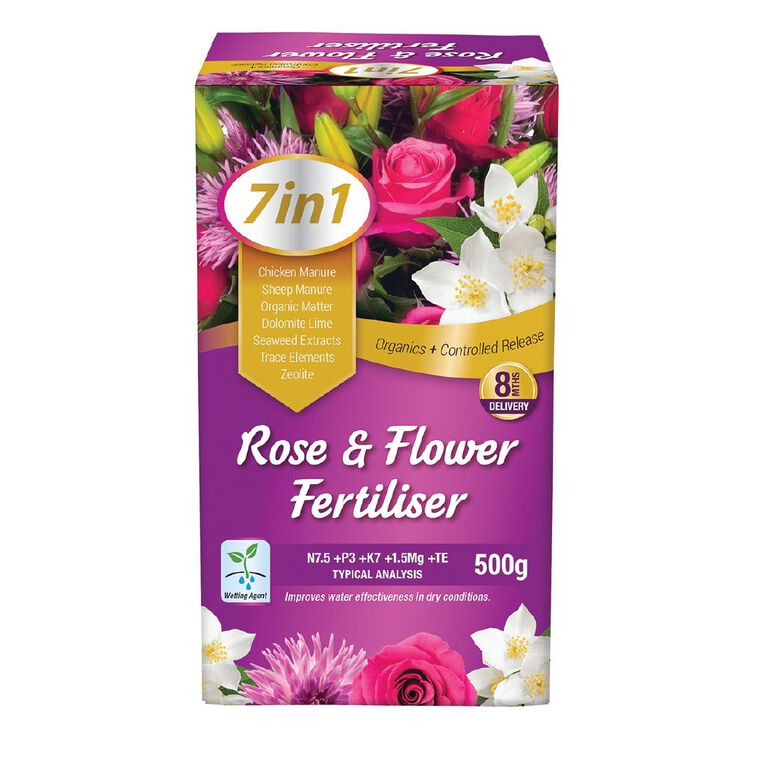 Daltons 7-in-1 Flower & Rose Fertiliser 500g, , hi-res