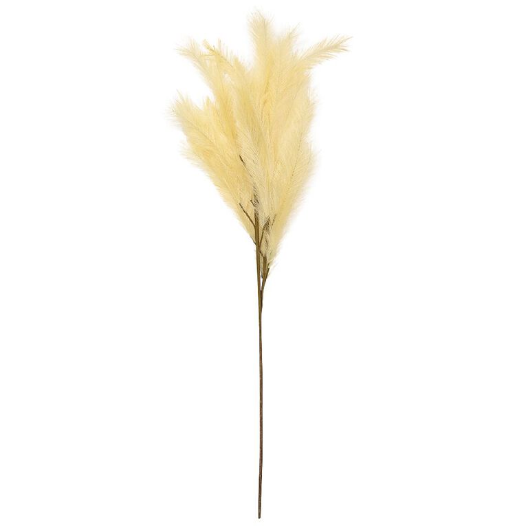 Living & Co Artificial Stem Pampas Grass - 65cm Natural 65cm, , hi-res