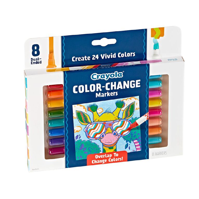 Crayola Color Change Markers 8 Pack, , hi-res