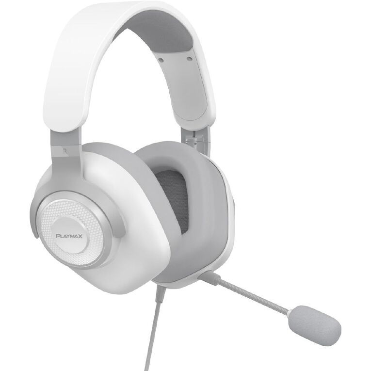 Playmax MX1 Pro Wired Gaming Headset White, , hi-res