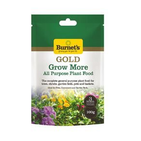 Burnet's Gold Grow More All Purpose Plant Food 100g