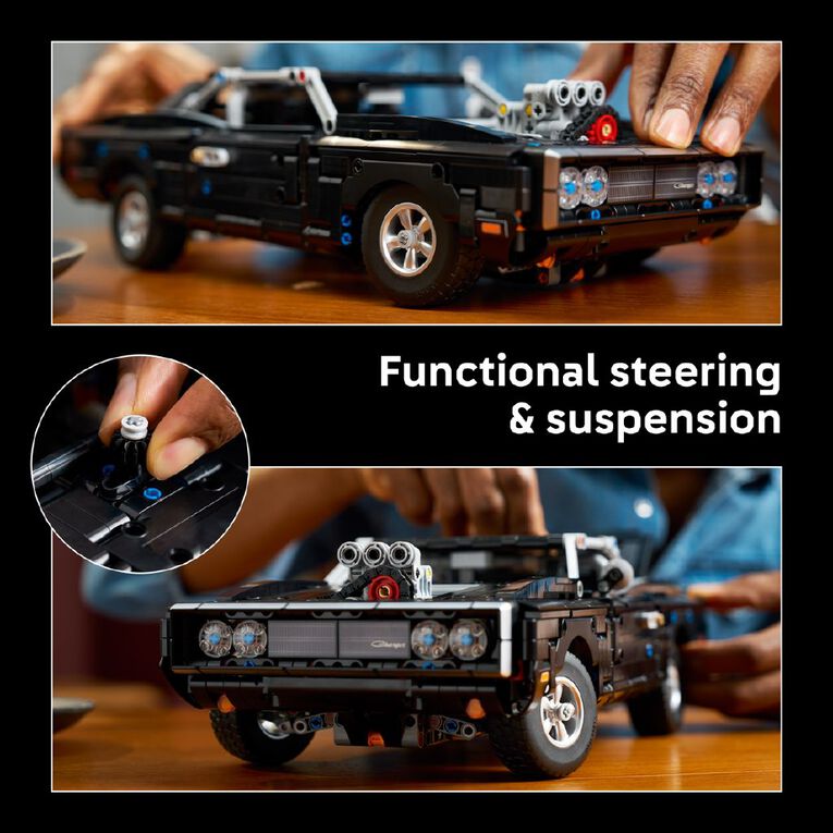 LEGO Technic Fast and Furious Dodge Charger R/T Car 42231, , hi-res