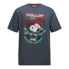 Peanuts Snoopy Christmas Men's Tee