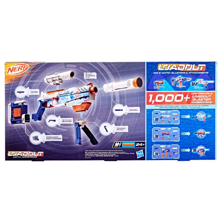 NERF Loadout Arctic Zerostriker, , hi-res