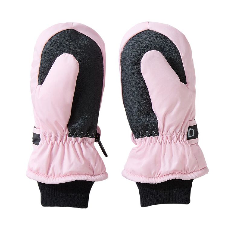 Active Intent Ski Gloves Mitten, Pink Light, hi-res
