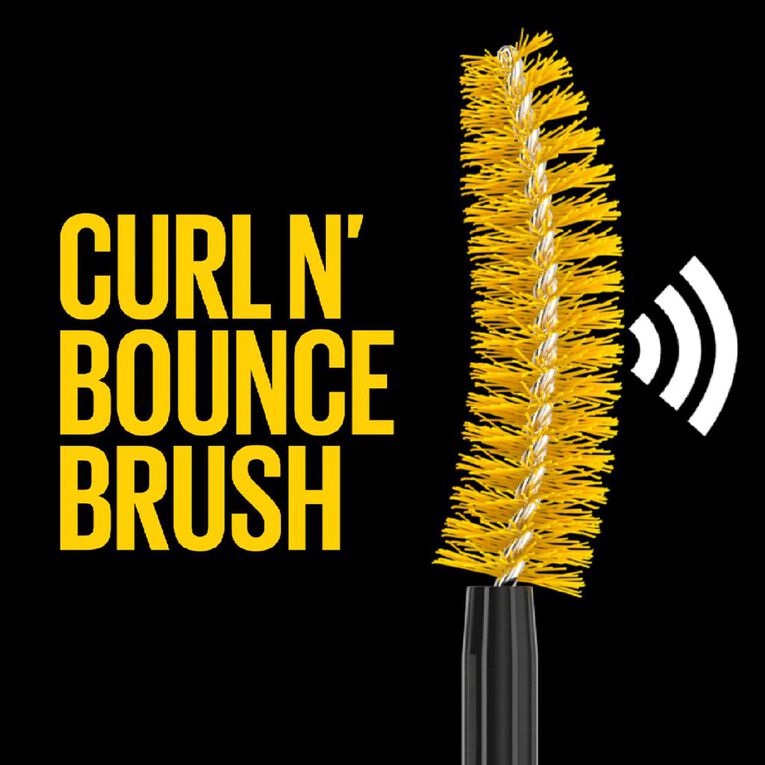 Maybelline Colossal Curl Bounce Waterproof Mascara Very Black, , hi-res