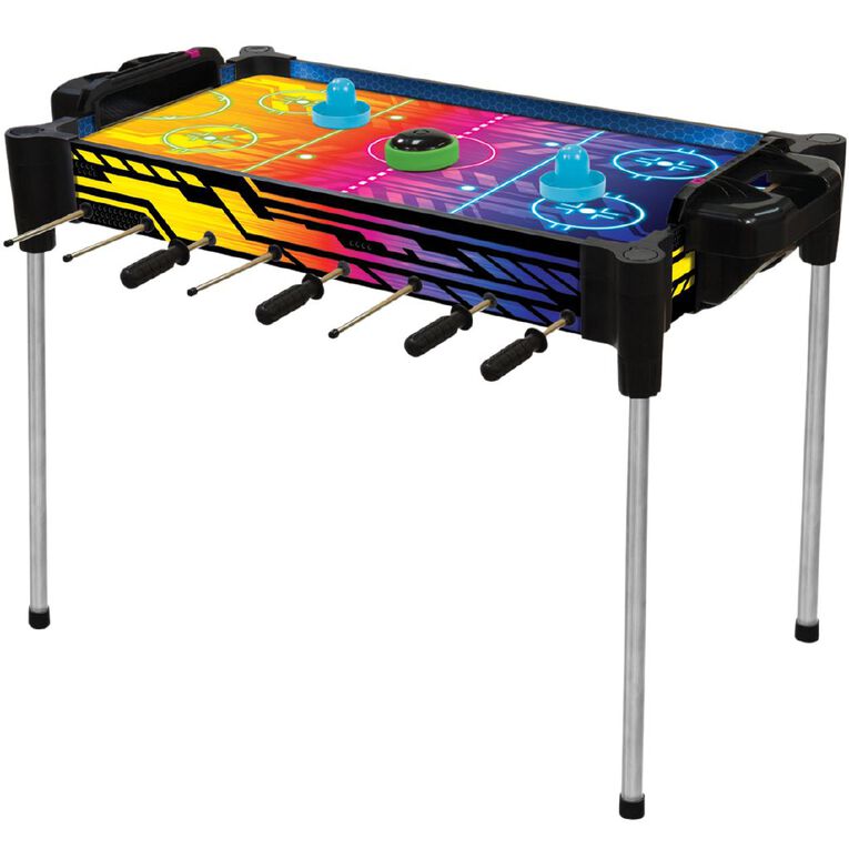 32in 2 in 1 Football & Air Hockey Games Table, , hi-res