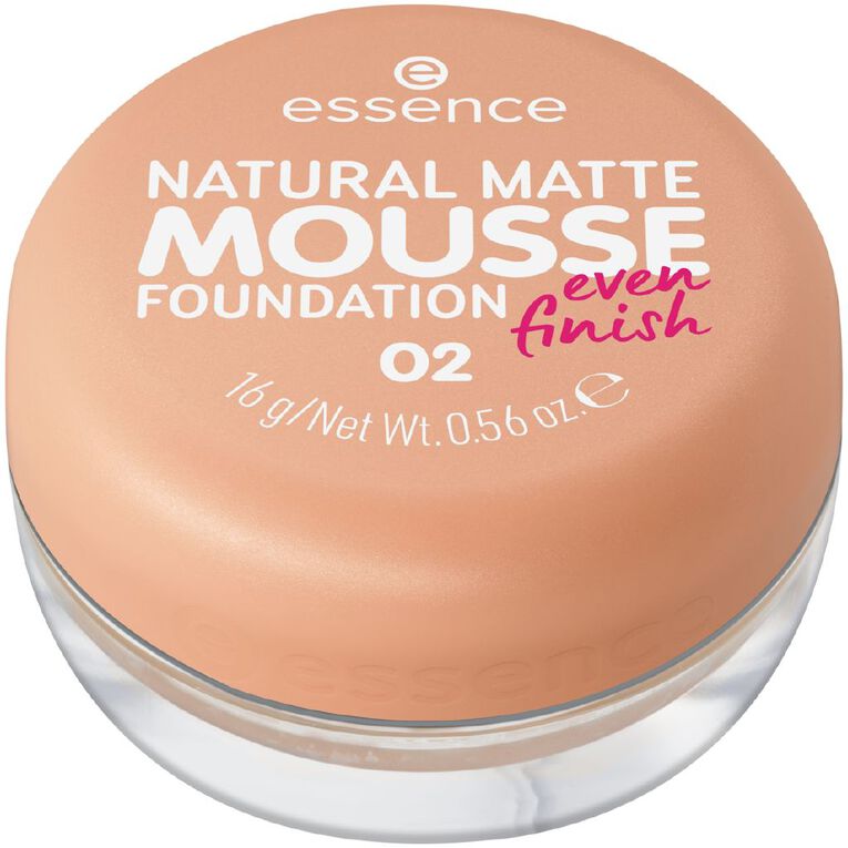 Essence Natural Matte Mousse Foundation 02, , hi-res