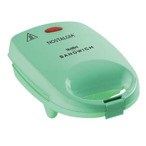 Nostalgia Mini Sandwich Maker Green