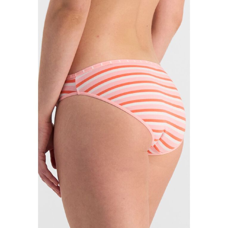 B FOR BONDS Women's Bikini Briefs 2 Pack, Pink S26 17K, hi-res