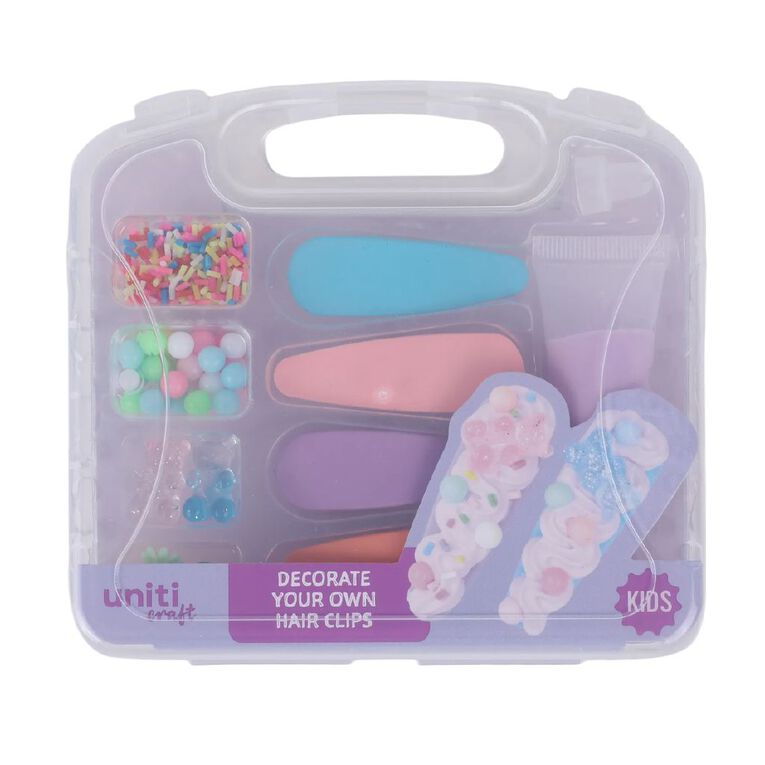 Uniti Decorate Your Own Hair Clips, , hi-res