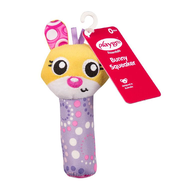 Playgro Essentials Bunny Squeaker, , hi-res