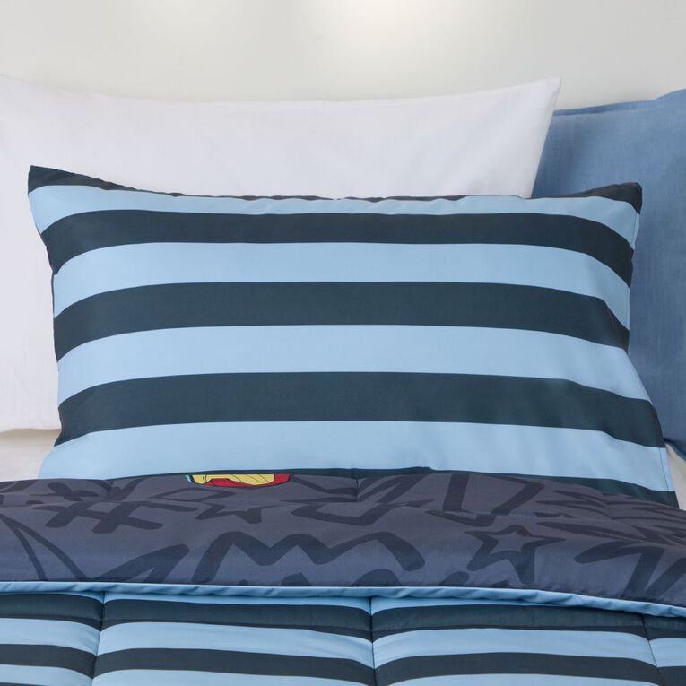 Marvel Comforter Set Multi-Coloured King Single, , hi-res