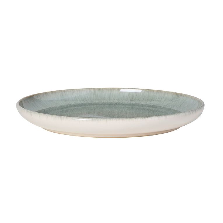Living & Co Kai Glazed Dinner Plate Green, , hi-res