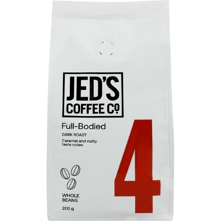 Jed's No.4 Verg Strong Coffee Whole Beans 200g, , hi-res