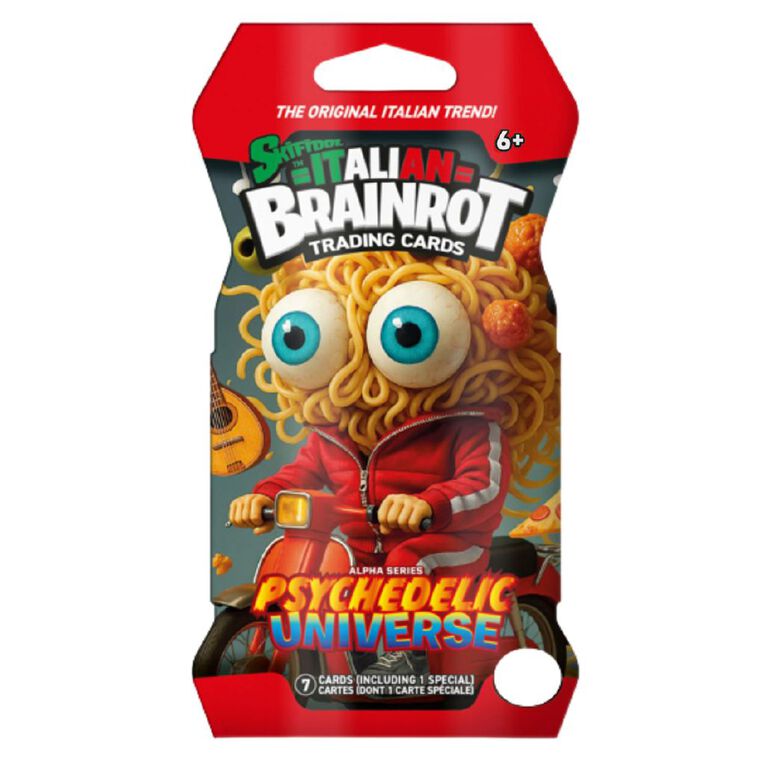 Skifidol Italian Brainrot Trading Card Game Alpha Series Assorted, , hi-res