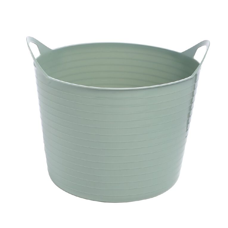 Living & Co Round Flexi Tub Sage 16L Sage 16L, , hi-res
