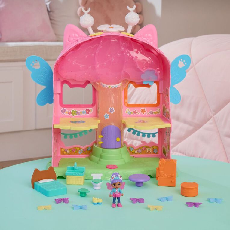 Gabby's Dollhouse Flutter Fairy Magic Dollhouse, , hi-res