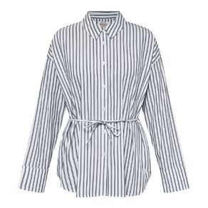 BRDRLESS Drew Tie Waist Shirt