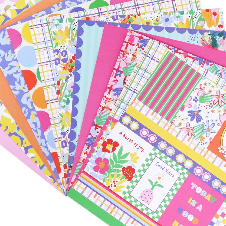 Uniti Colour Me Paper Pack 12 Sheets, , hi-res