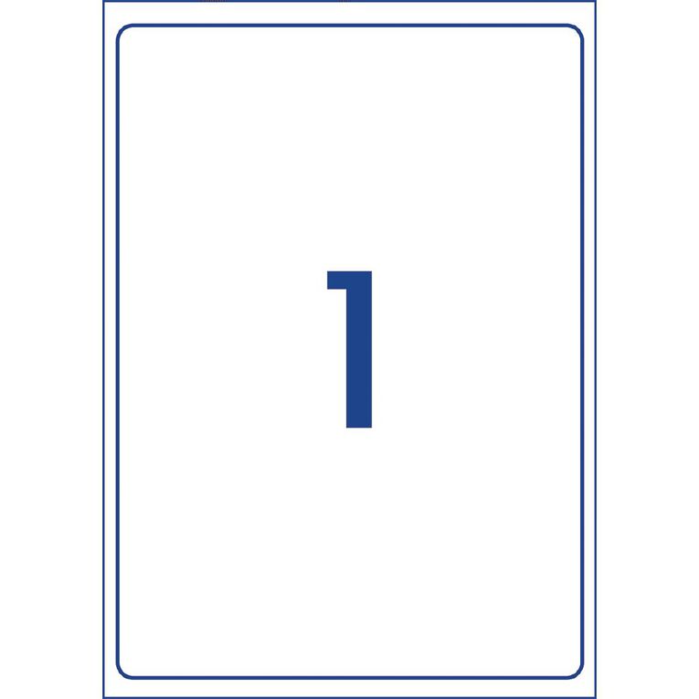Avery Internet Shipping Labels 1 Per Sheet White 10 Pack, , hi-res