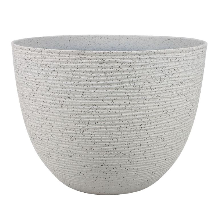 Kiwi Garden Recycled Polypropylene Pot White, , hi-res