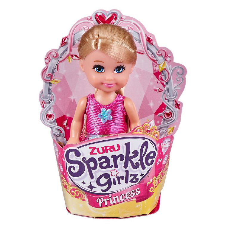 Zuru Sparkle Girlz Doll Princess Cupcake 10cm Assorted, , hi-res